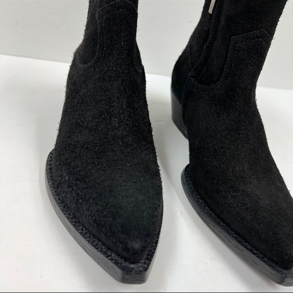 Saint Laurent black Lukas 40 side zip Chelsea Boots Sz 37 New - Picture 8 of 14